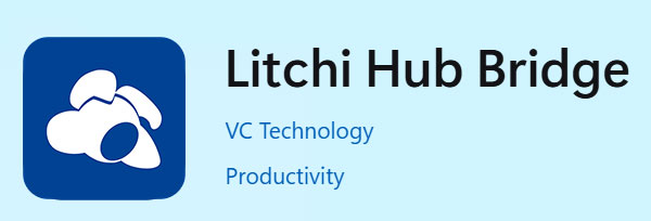 Litchi Hub Bridge app listing